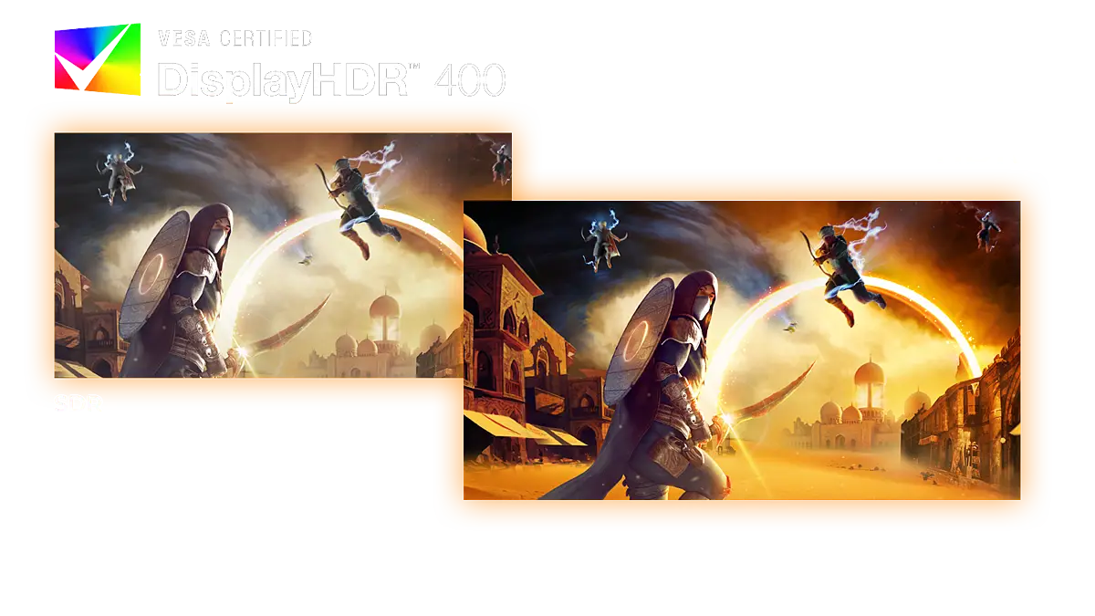 Vesa Certified DisplayHDR™ 400