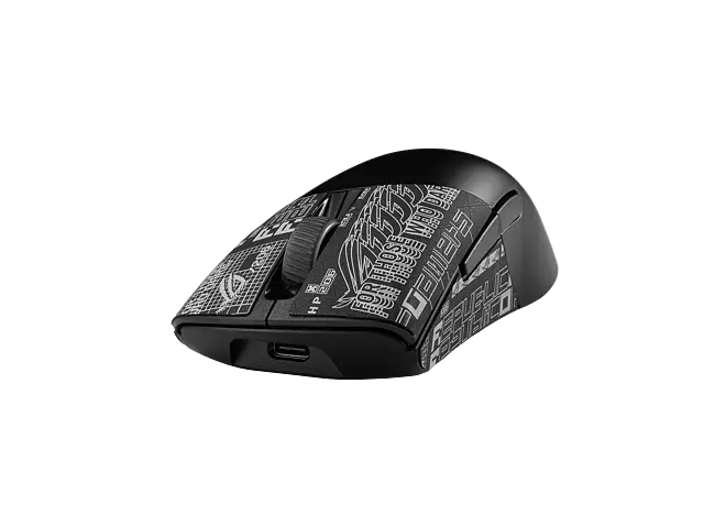 ASUS ROG Keris Wireless AimPoint souris Droitier RF Wireless + Bluetooth +  USB Type-C Optique