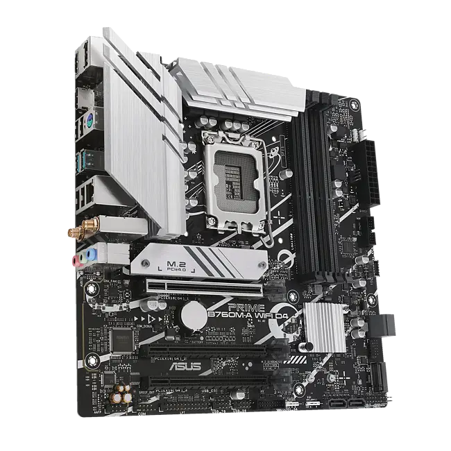 Carte mère Asus PRIME B760M-K - Carte-mère - micro ATX - Socket