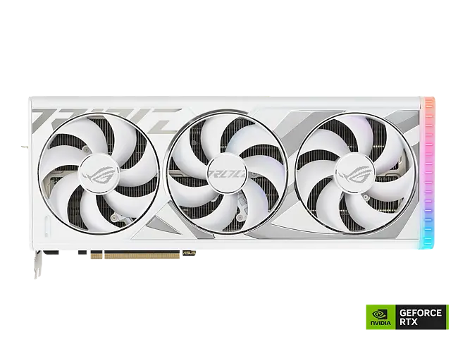 ASUS 90YV0IC3-M0NA00  ASUS ROG -STRIX-RTX4080-O16G-WHITE NVIDIA GeForce RTX  4080 16 GB GDDR6X