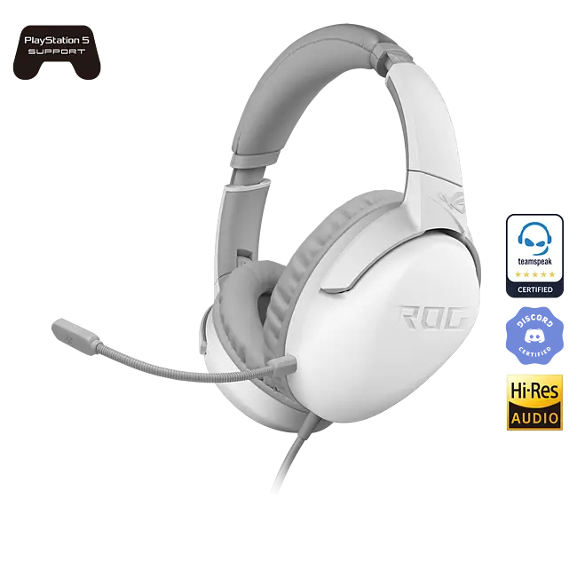 ASUS ROG Strix Go Core Moonlight White gaming headset - Main Image