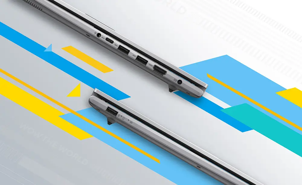 Puertos y conectividad del ASUS Vivobook 17