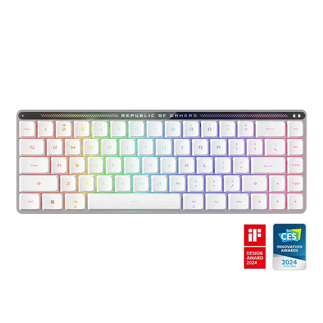 ASUS ROG FALCHION ワイヤレスキーボード　M601 美品 Amazon.com: ASUS ROG Falchion Wireless 65% Mechanical Gaming