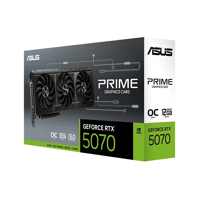 ASUS Prime GeForce RTX 5070 12GB OC Graphics Card (PRIME-RTX5070