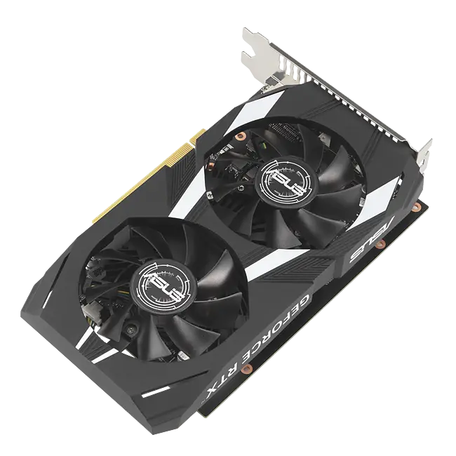 ASUS Dual GeForce RTX™ 3050 OC Edition 6GB GDDR6 with two powerful