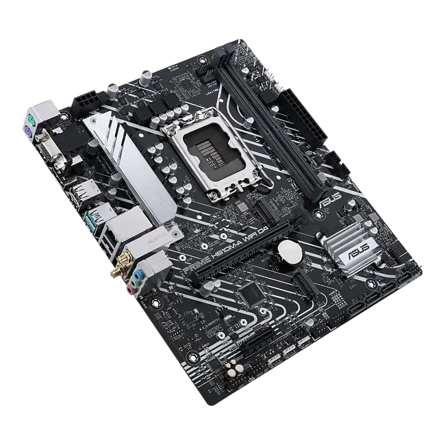 Asus PRIME H610M-A WIFI D4 Intel DDR4 Micro ATX Motherboard - LGA 1700