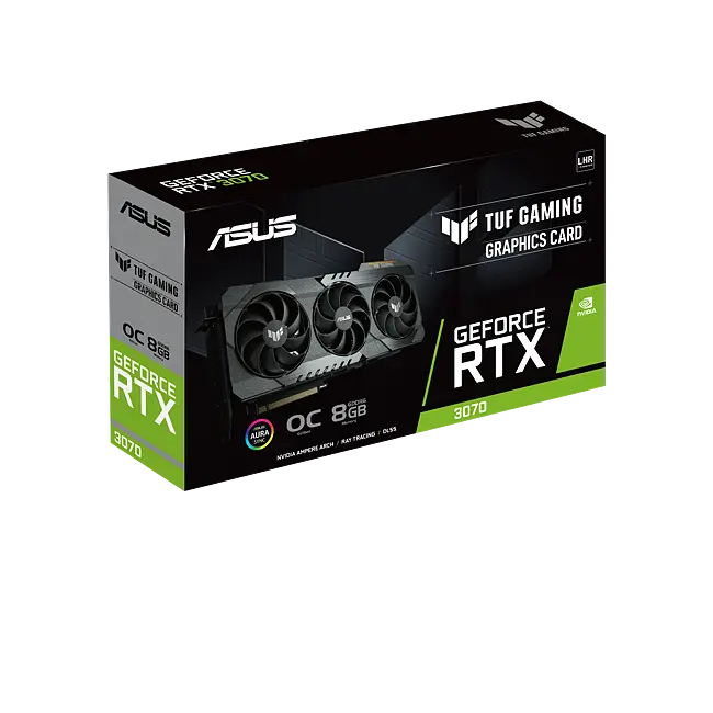 ASUS TUF GAMING GeForce RTX 3070 OC V2 LHR 8GB GDDR6 Graphics Card