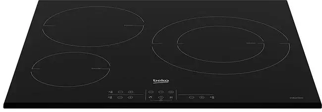 Plaque cuisson induction 3 feux 58cm Beko HII63200MTB