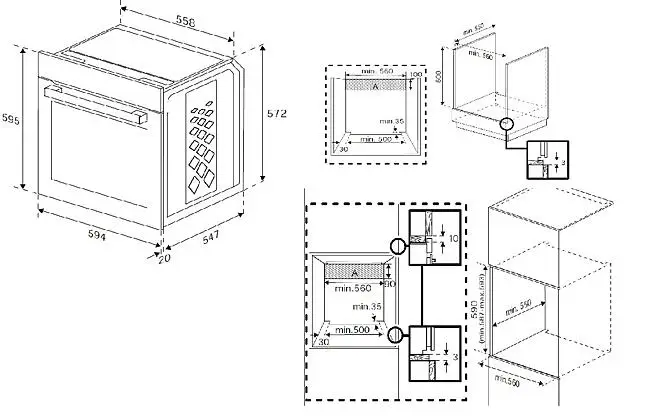 Four encastrable Beko BCW18400X - Commerces - Appareil electroménager 