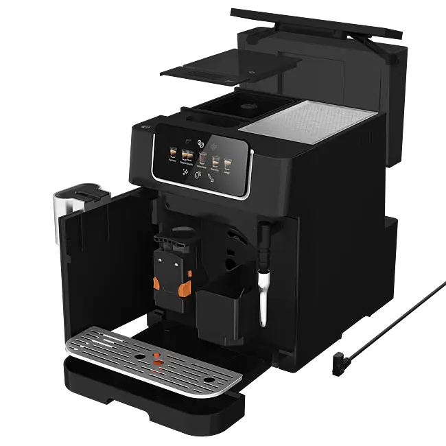 SMEG Robot Café 19 Bars Noir - Bcc02blmeu