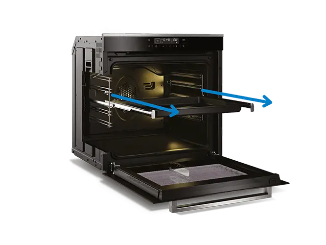 Safe & easy-pull-out tray