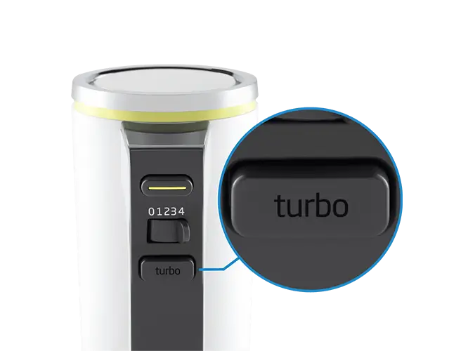 Режим Turbo для миксера
