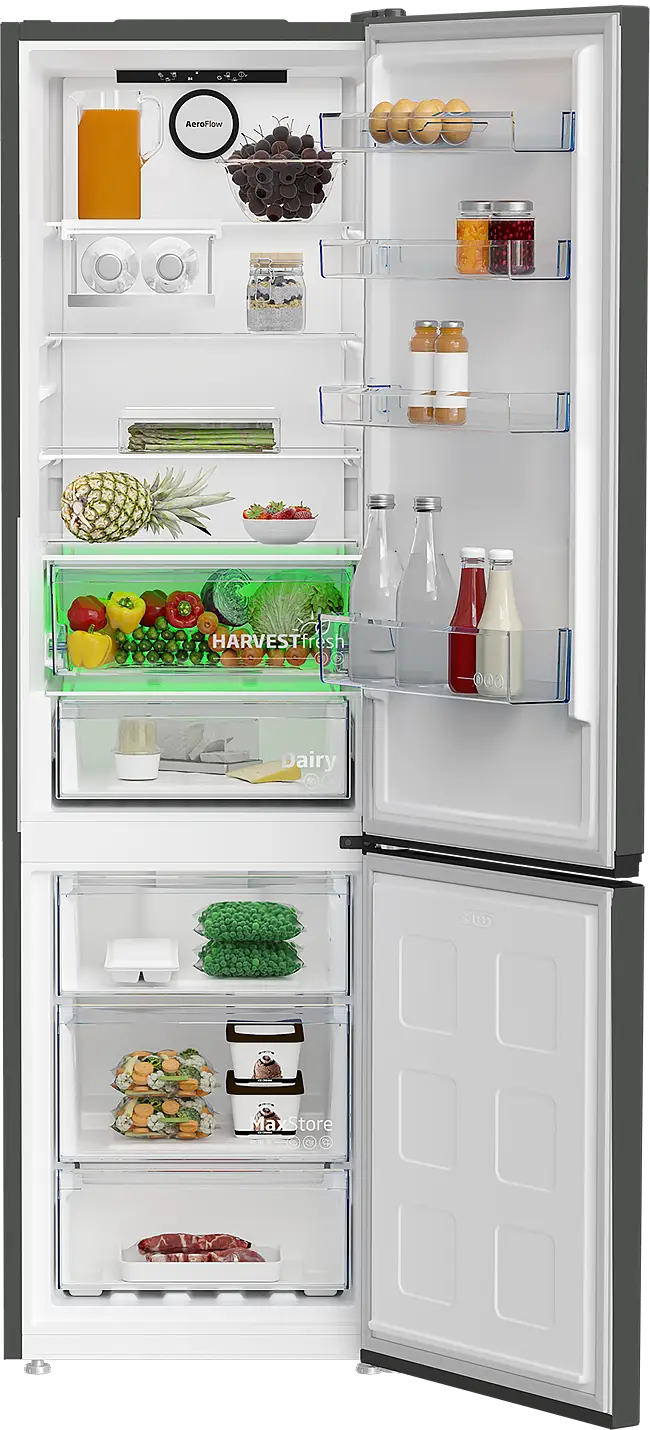 Beko RCNA305K40SN - Frigorifero Combinato Total No-Frost Libera