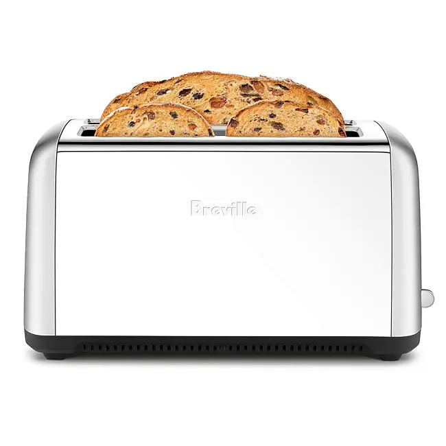 LTA650BSS the Toast Control 4 Slice Long Slot Toaster, Breville Small  Appliances