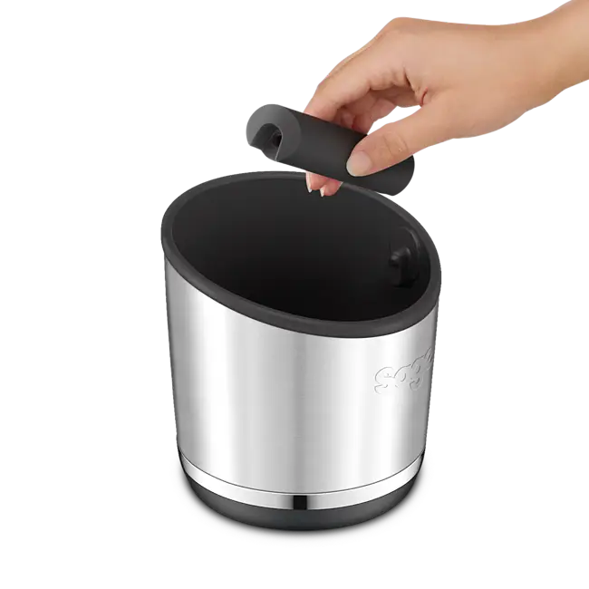 Sage Knock Box 20 - Boîte à Marc Café Acier Inoxydable Noir
