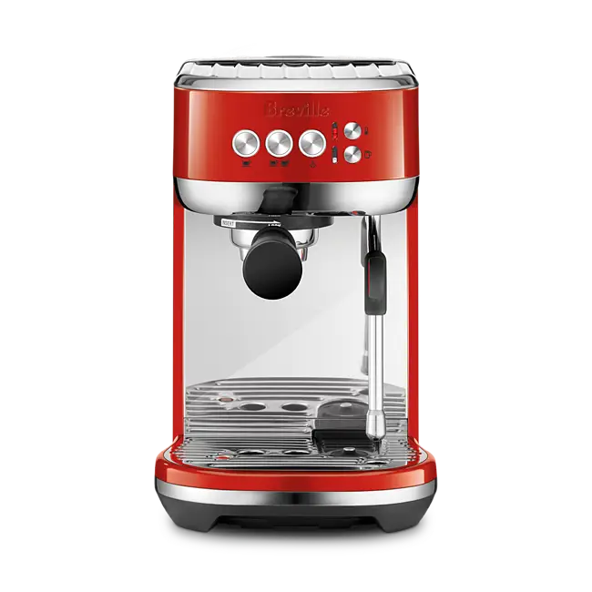 Breville The Bambino Plus Manual Coffee Machine - Pomodoro Rosso