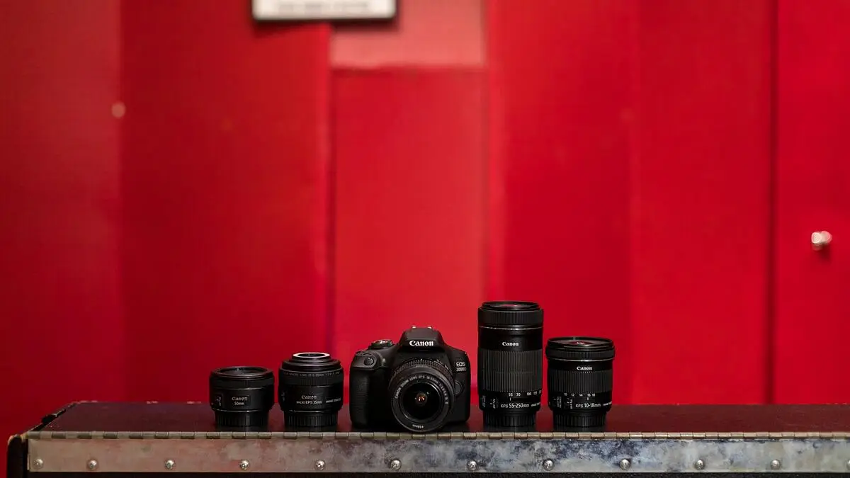 Canon EOS 2000D Double Kit Camera Incredible