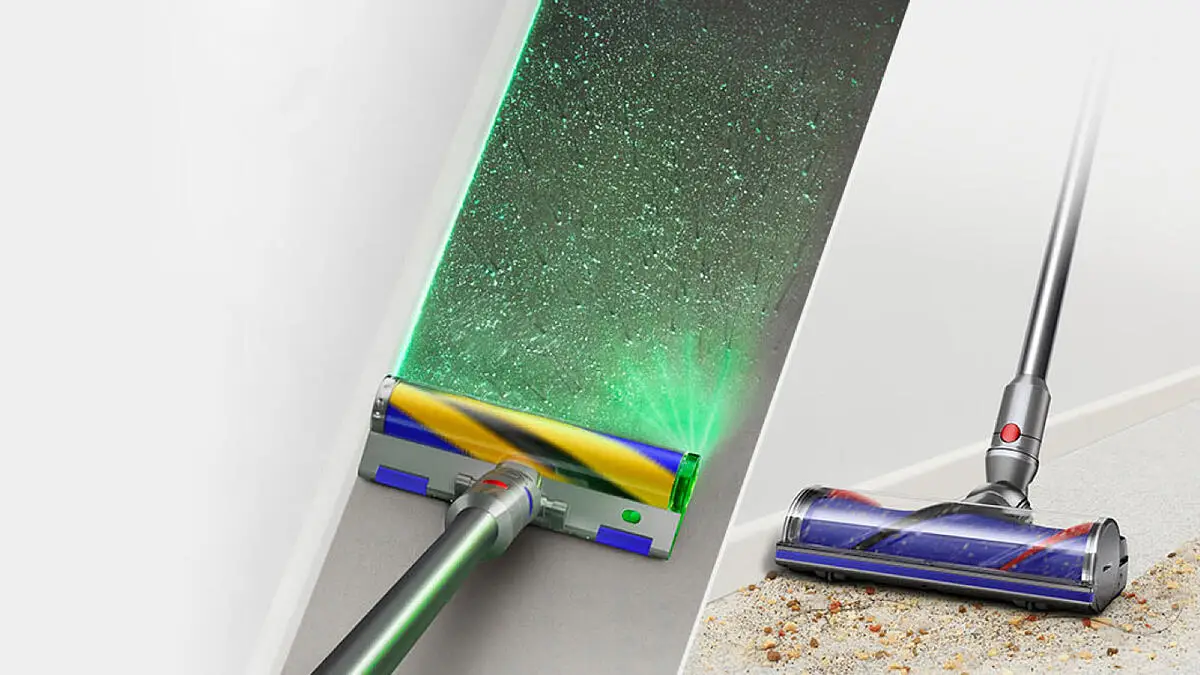 Zwei Bodendüsen für die gründliche Reinigung an jeder Stelle