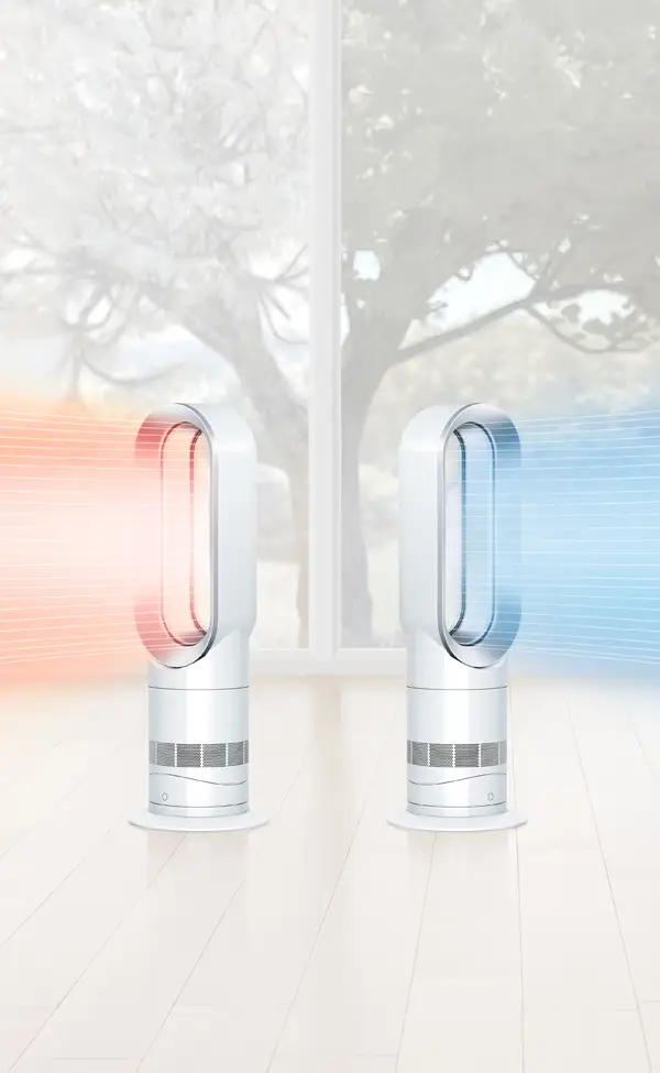 Dyson Hot+Cool AM09 White/Silver