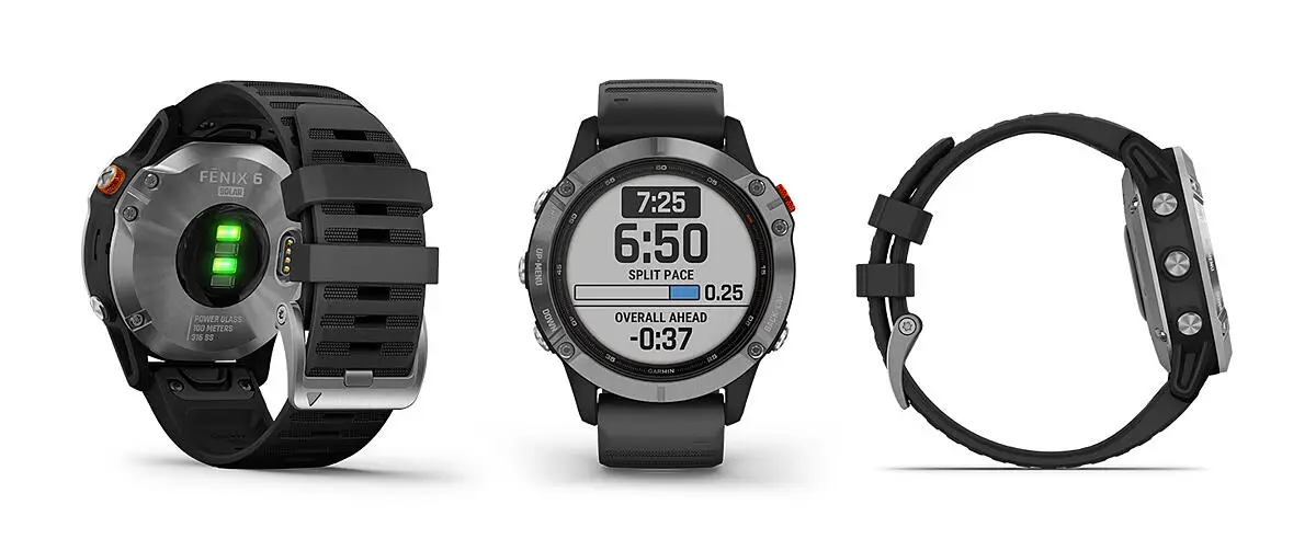 GARMIN FENIX 6-Black/Silver Euronics
