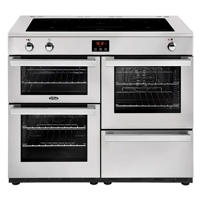 belling induction freestanding oven