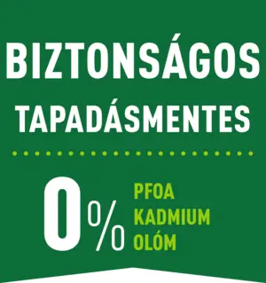 100%-ban biztonságos tapadásmentes felület