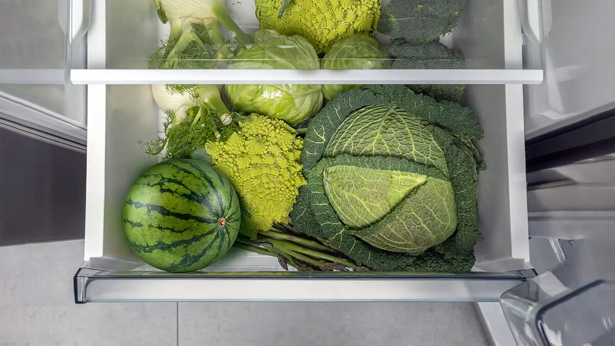 Gaveta de Frutas e Vegetais