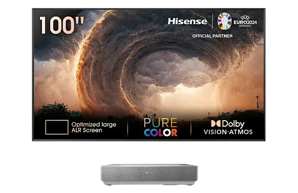 Power up your home cinema experience with Hisense's 100-inch Laser