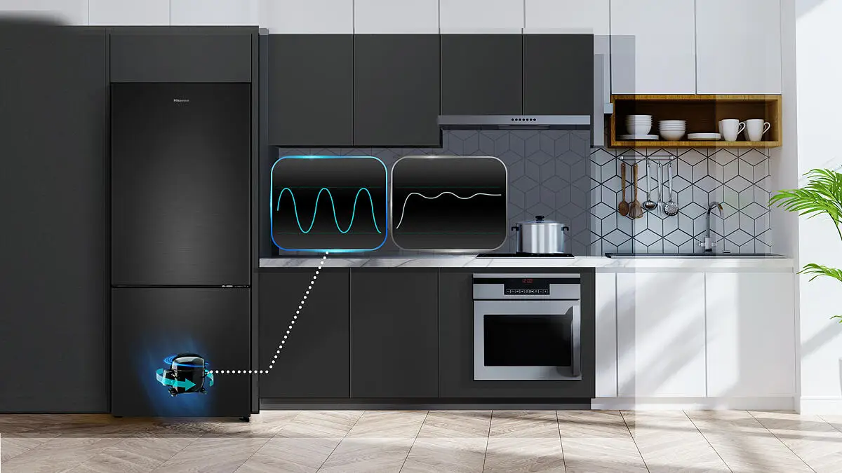 Réfrigérateur Américain HISENSE RS818N4IIE1