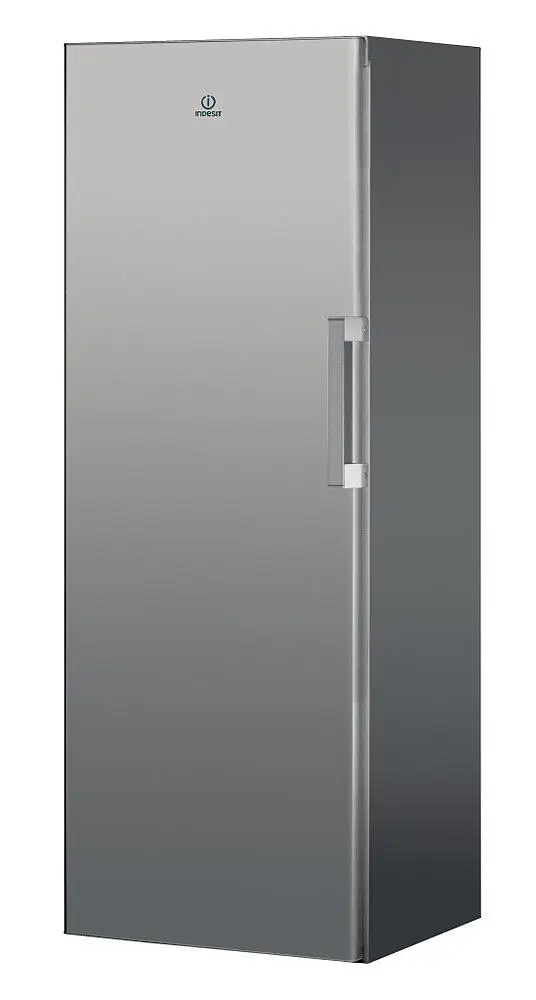 Congelador Vertical INDESIT UI6 F1T S1 Plateado No Frost