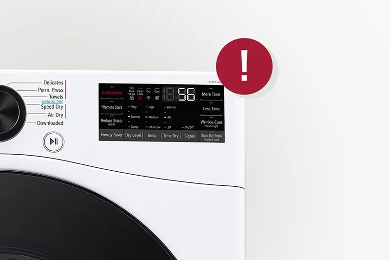LG Dryer FlowSense and Airflow Features