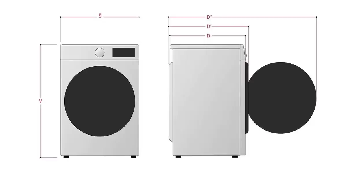 LG mašina za pranje i sušenje veša F4DR509SBW 9/6kg Bijela
