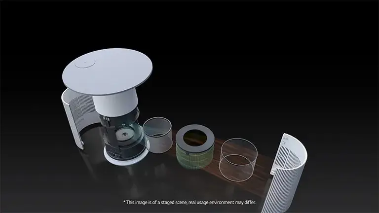 LG Electorinics Japan AS207PKU0 マルチ機能空気清浄機 LG PuriCare