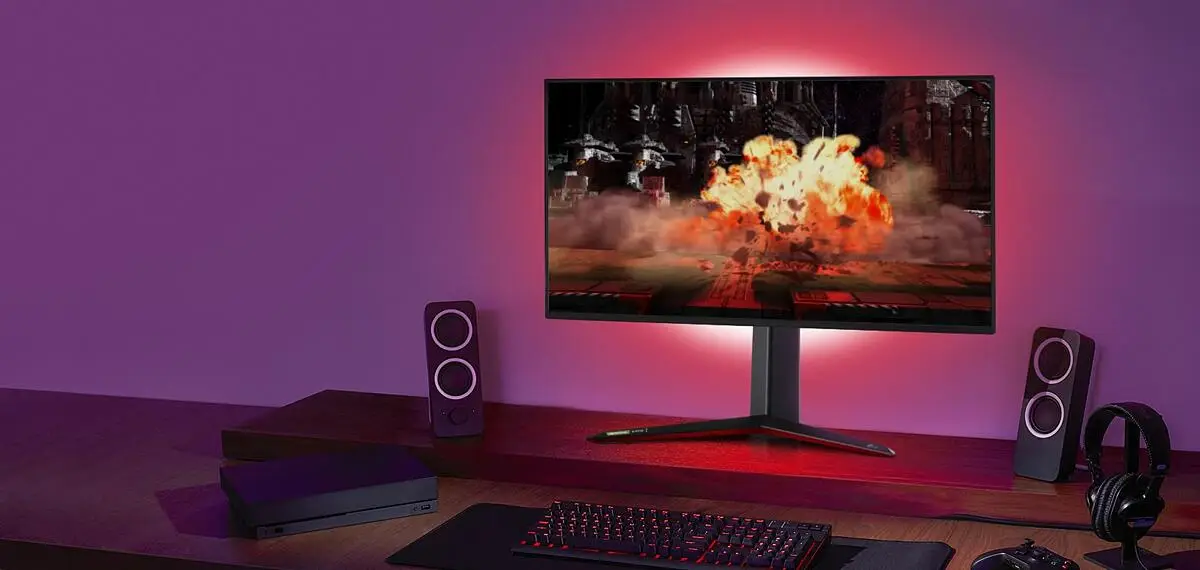 Monitor Gaming LG 27GN950-B (27'' - 1 ms - 144 Hz - Nano IPS - 4K