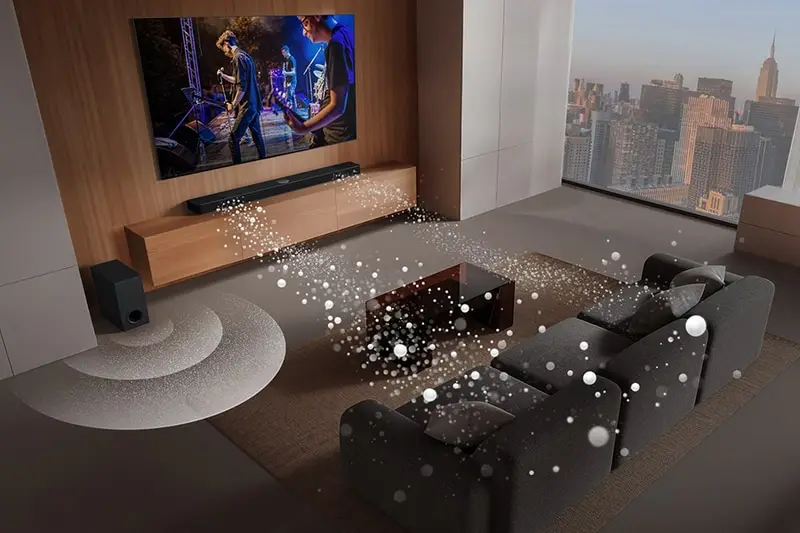 LG S40T Soundbar and Subwoofer 2.1 Channel Home Theater