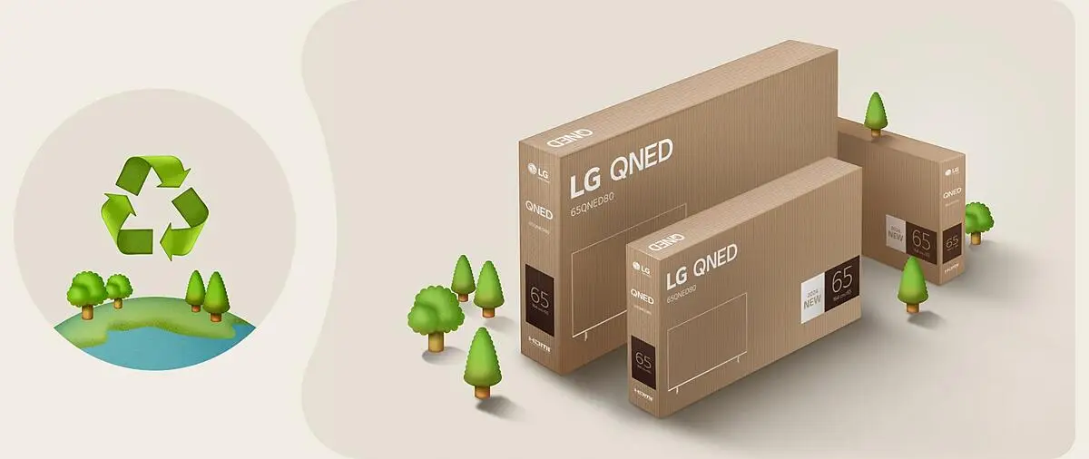 55 inç LG QNED AI QNED80 4K Smart TV AI Sihirli Kumanda HDR10 webOS24 2024 15