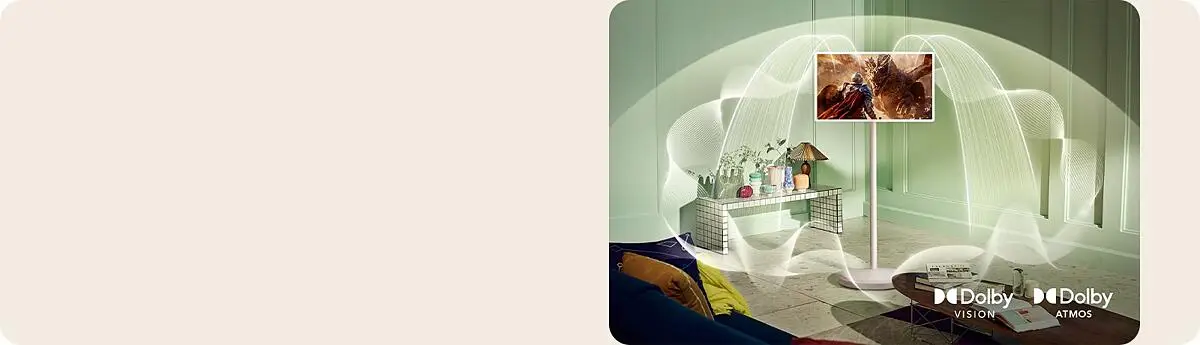 Sürükleyici görüntü ve ses deneyimi için Dolby Vision ve Dolby Atmos.