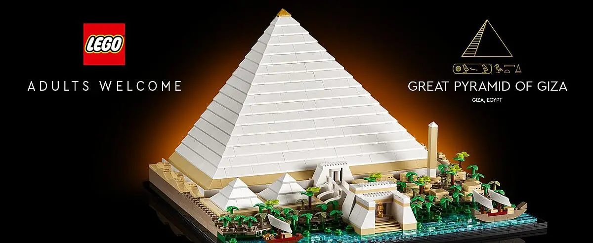 Buy LEGO® 21058 Great Pyramid of Giza | Official LEGO® KW