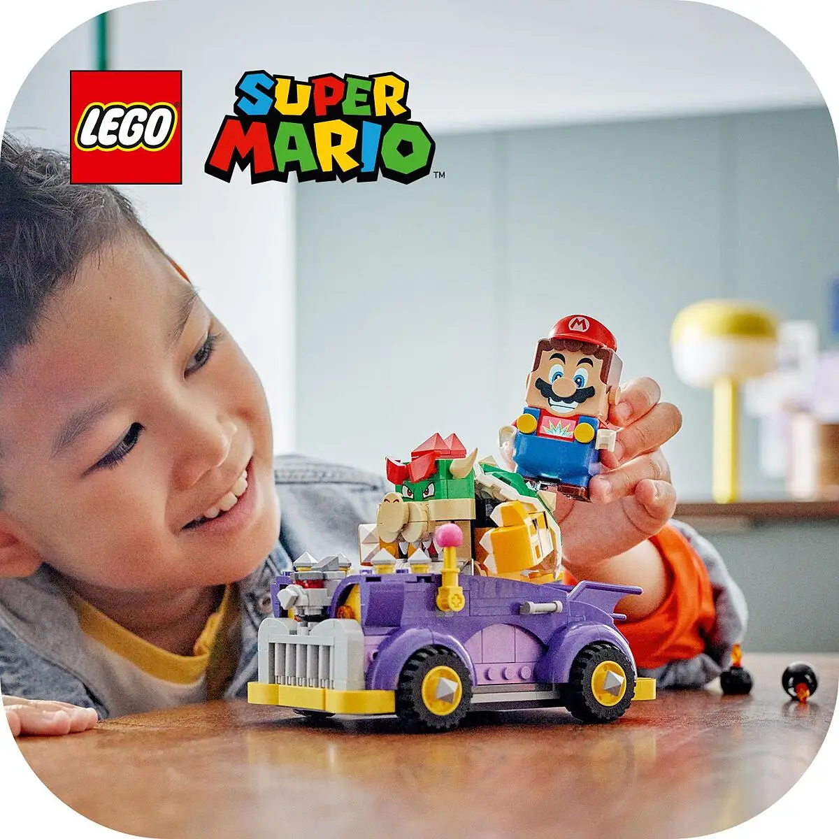 Buy LEGO® Bowser's Muscle Car Expansion Set 71431 | Official LEGO® BH