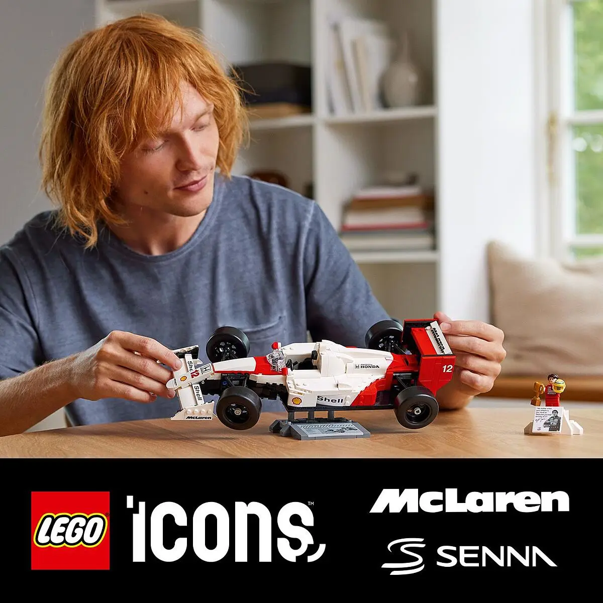 LEGO® McLaren MP4/4 & Ayrton Senna | Official LEGO® QA
