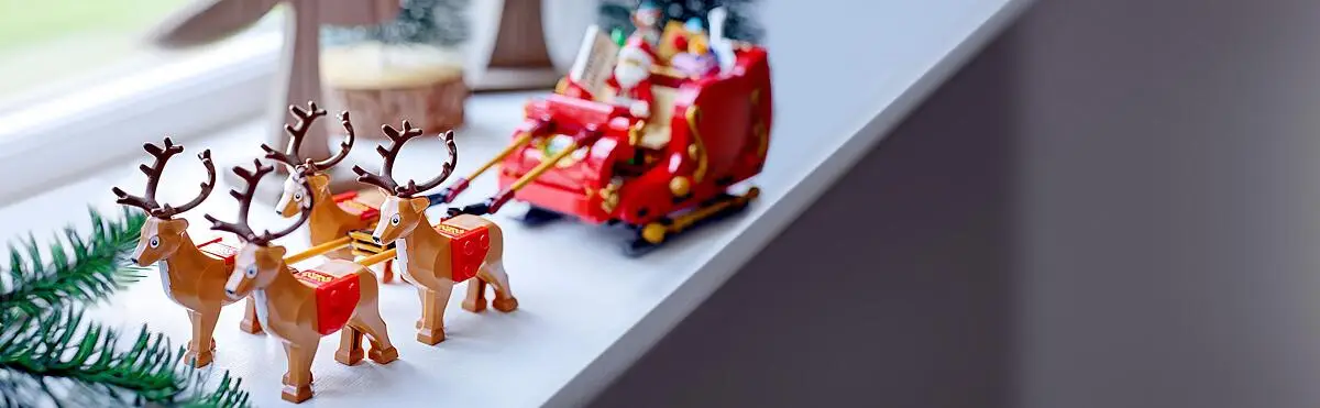 Allein oder mithilfe von Weihnachtsengeln bauen