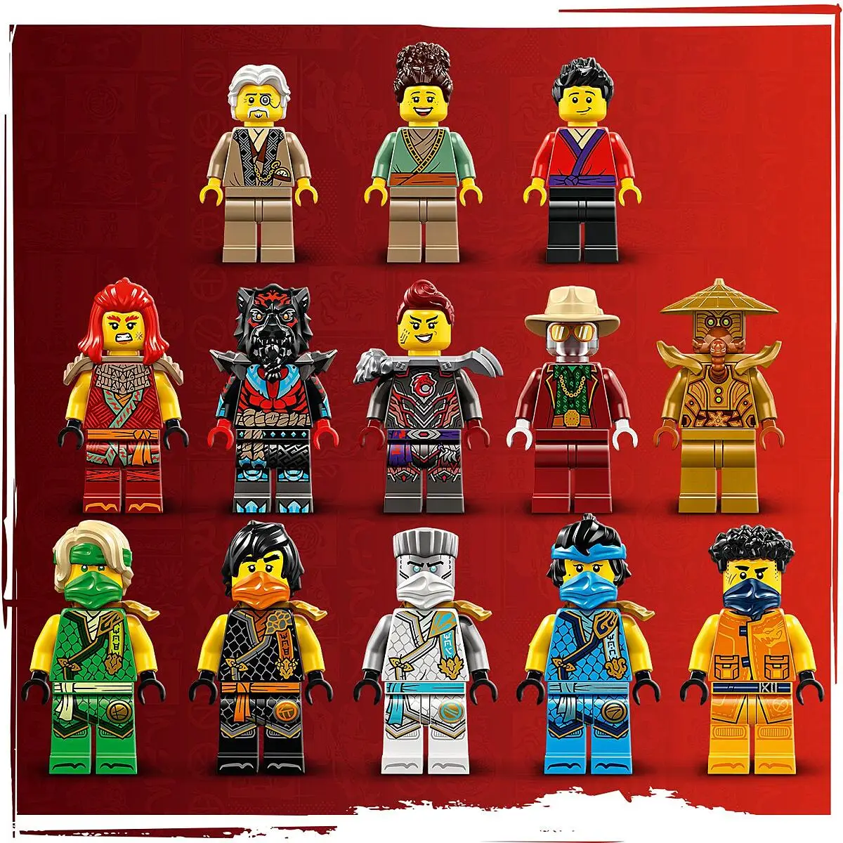 13 NINJAGO® Minifiguren