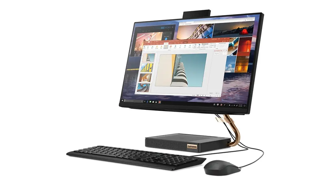 LENOVO - IDEACENTRE AIO 5 24IMB05 F0FB007WIX-Black | Euronics