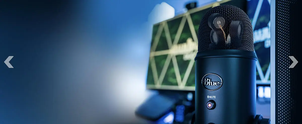 Microphone Logitech Blue Yeti USB Noir + Webcam Logitech C922 Pro