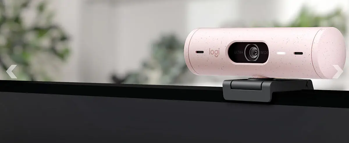 Logitech Brio 500 1080p Full HD Webcam & Zone Vibe 100 Wireless
