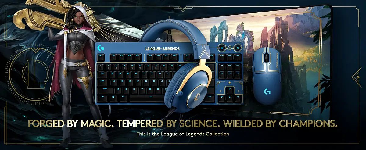 Logitech Pro X Gaming Headset - League Of Legends Edition for PC