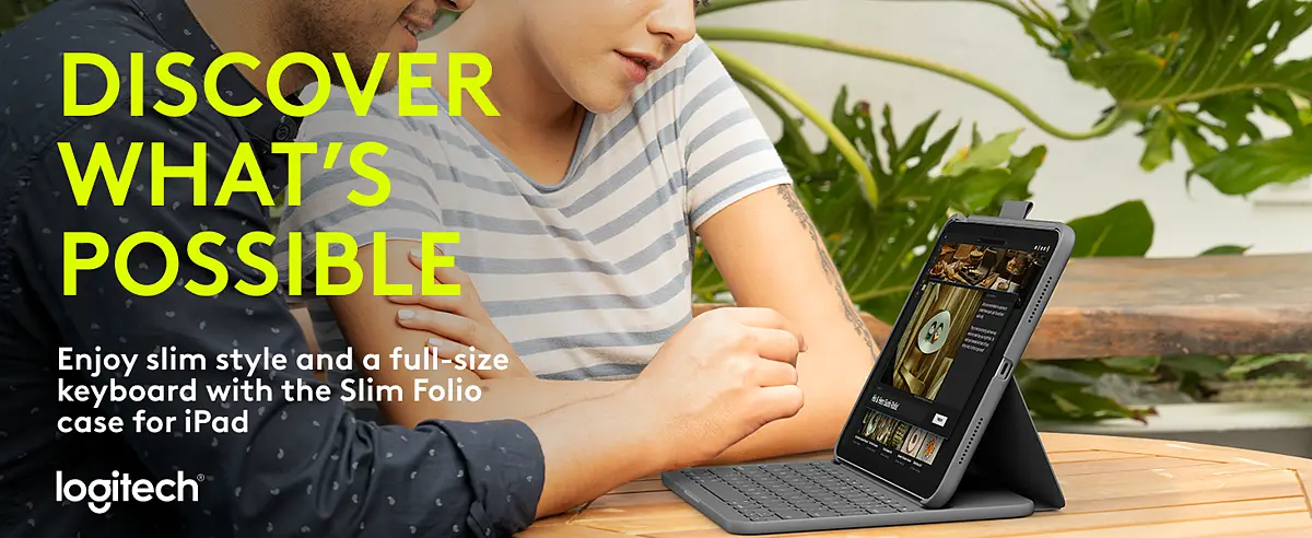 p2oMobile - In Stock Now! Logitech Slim Folio Pro for iPad Pro