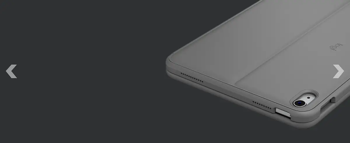 Logitech Slim Folio for iPad 10.9-inch (10th generation) - Oxford Grey -  Micro Center
