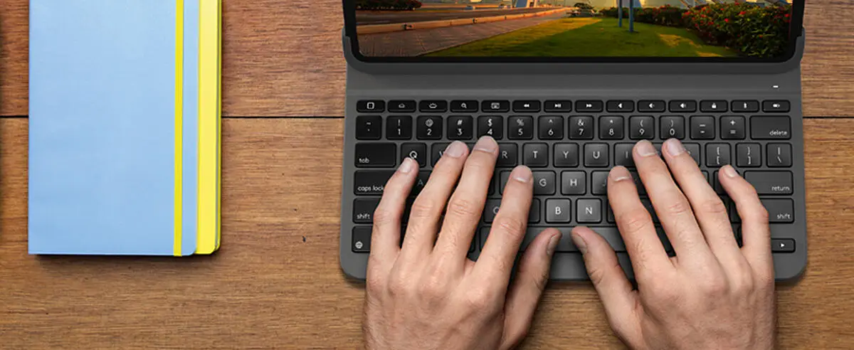 Free Shipping! Logitech SLIM FOLIO PRO Backlit Bluetooth Keyboard