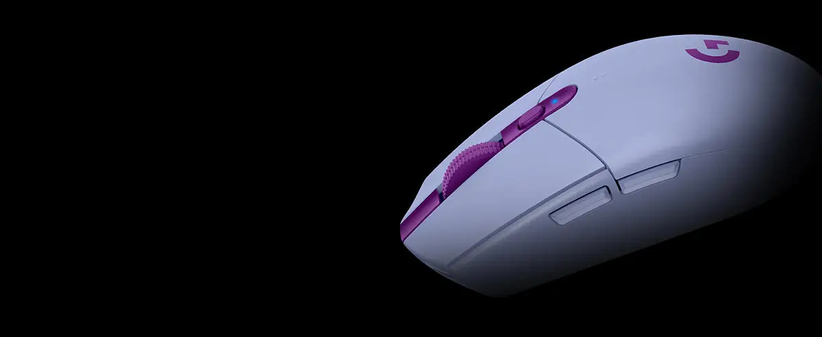 Mouse Gaming Logitech G G305 Lightspeed Wireless Lilac - Mesajil